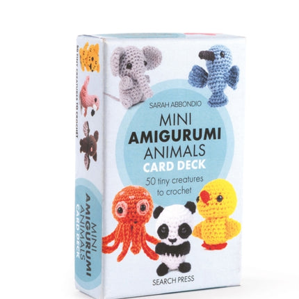 Mini Amigurumi Animals Card Deck