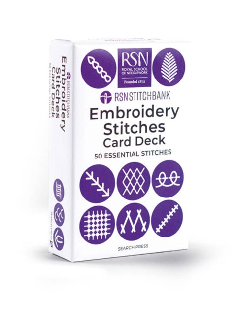 RSN Stitch Bank The Embroidery Stitches Card Deck