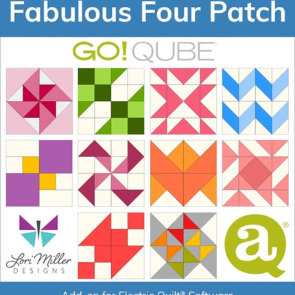 AccuQuilt GO Qube Fabulous Four Patch