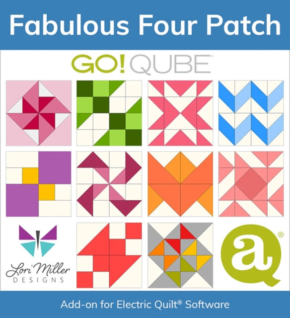 AccuQuilt GO Qube Fabulous Four Patch