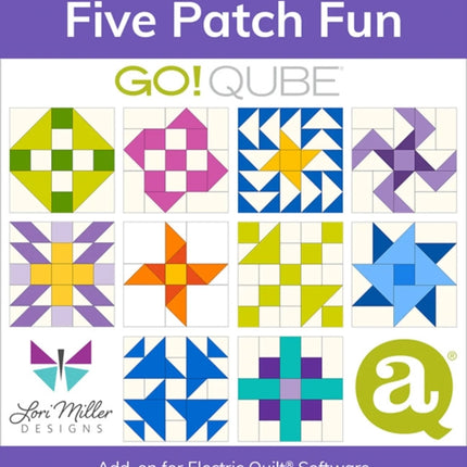 AccuQuilt GO Qube Five Patch Fun