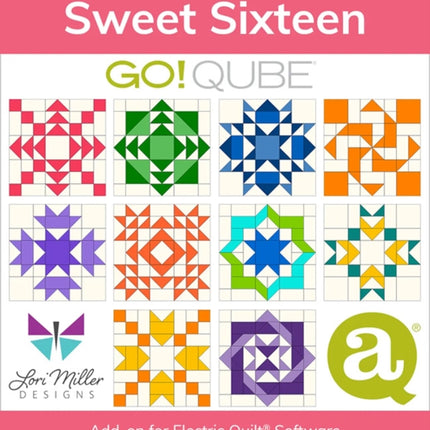 AccuQuilt GO Qube Sweet Sixteen