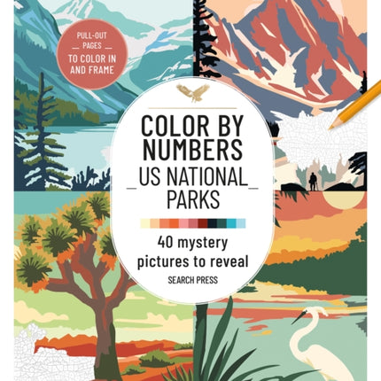 Color by Numbers Us National Parks