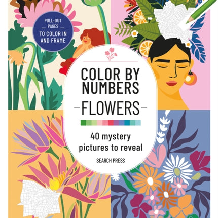 Color by Numbers Flowers and Bouquets