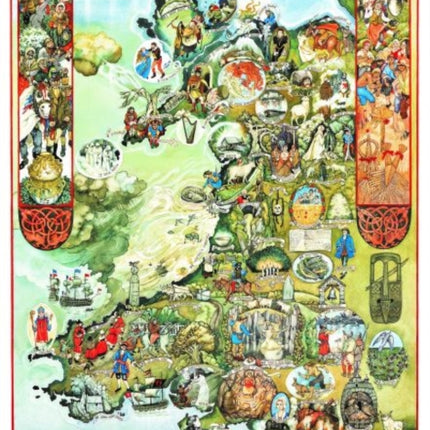 Poster Chwedlau Gwerin Cymru  Welsh Folk Tales