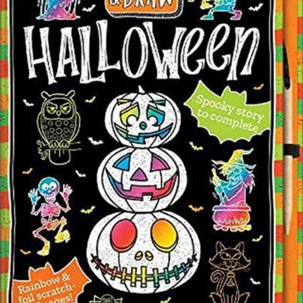 Scratch and Draw Halloween