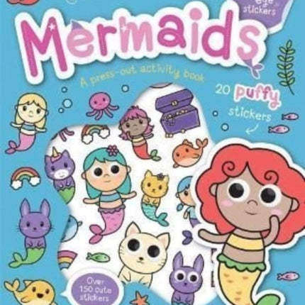 Puffy Sticker Mermaids