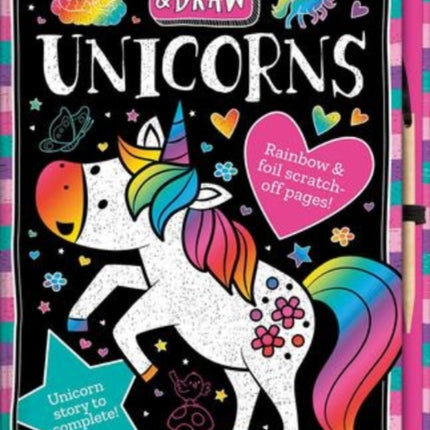 Scratch and Draw Unicorns