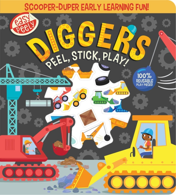 Easy Peely Diggers  Peel Stick Play