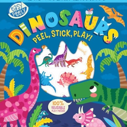 Easy Peely Dinosaurs  Peel Stick Play