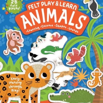 Felt Play  Learn Animals