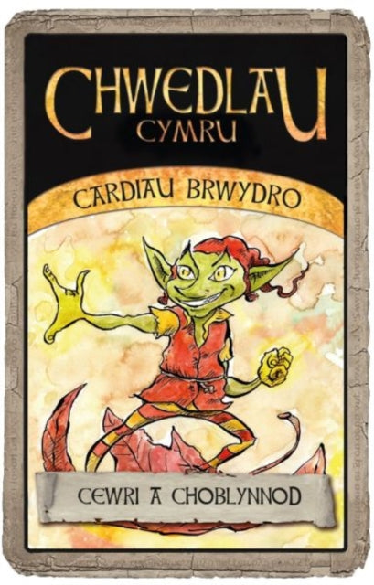 Cardiau Brwydro Chwedlau Cymru Cewri a Choblynnod