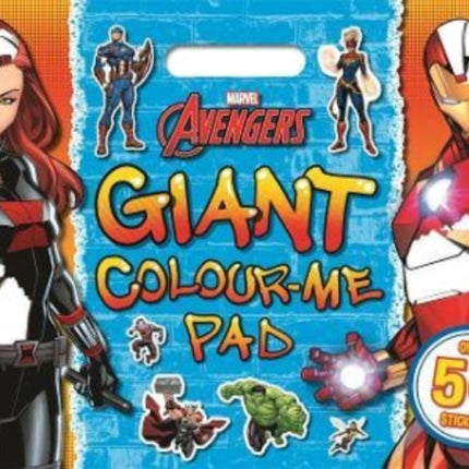 Marvel Avengers: Giant Colour Me Pad