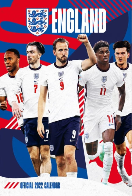 The Official England Men Football A3 Calendar 2022: 2022