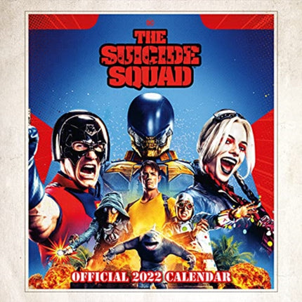 The Official Suicide Squad Square Calendar 2022: 2022