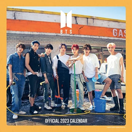 The BTS Square Calendar: (Multi-Language): 2023