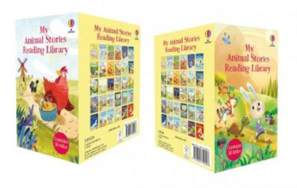 Usborne My Animal Stories Reading Library 30 Books Collection Box Set Rabbits Tale Bears Ugly Duckling Unicorns Dragons Dinosaurs Puss in Boots  MORE