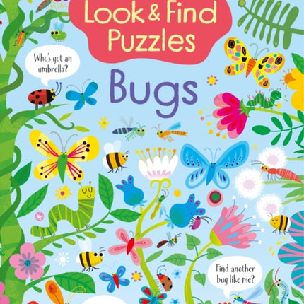 Look and Find Puzzles Bugs