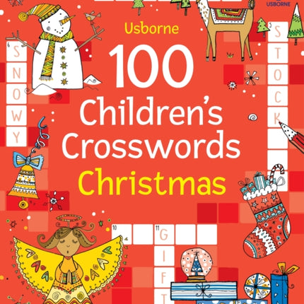 100 Children's Crosswords: Christmas