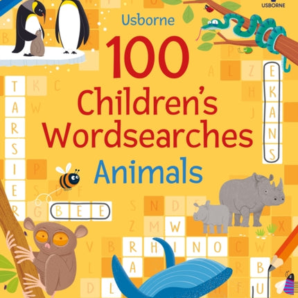 100 Children's Wordsearches: Animals