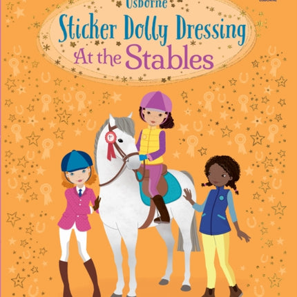 Sticker Dolly Dressing At the Stables