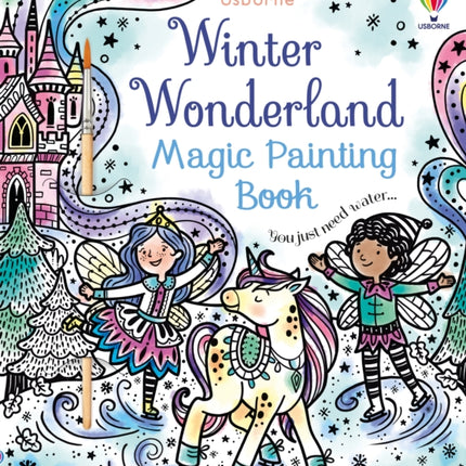 Winter Wonderland Magic Painting Book