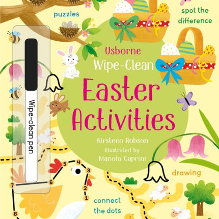 Wipe-Clean Easter Activities