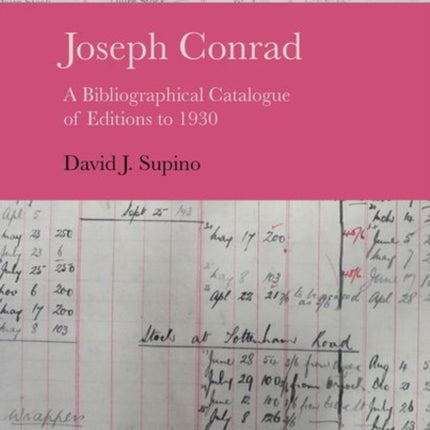 Joseph Conrad: A Bibliographical Catalogue of