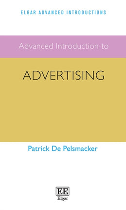 Advanced Introduction to Advertising