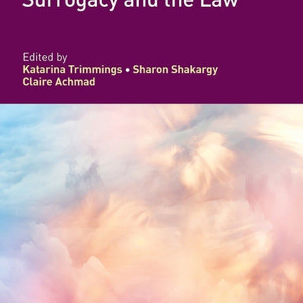 Research Handbook on Surrogacy and the Law