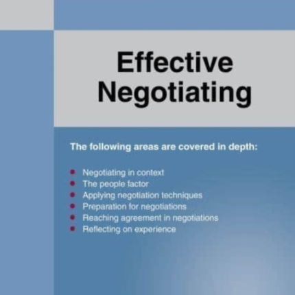 A Straightforward Guide To Effective Negotiating: Revised Edition 2022