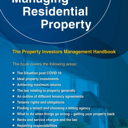 The Property Investors Management Handbook - Managing Residentia L Property