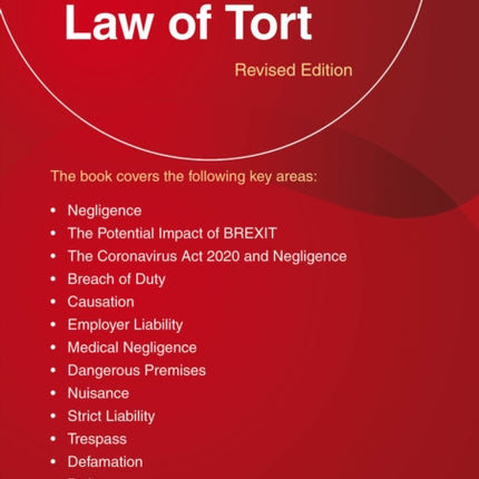 A Guide To The Law Of Tort: Emerald Guides