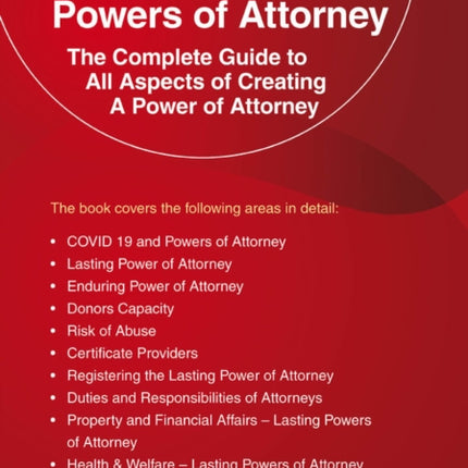 An Emerald Guide To Powers Of Attorney: Revised Edition 2022