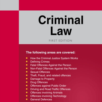 A Straightforward Guide To Criminal Law