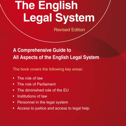 A Guide To The English Legal System: New Edition - 2023