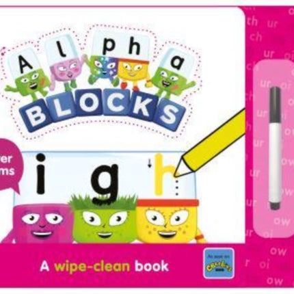 Alphablocks Letter Teams: A Wipe-Clean Book