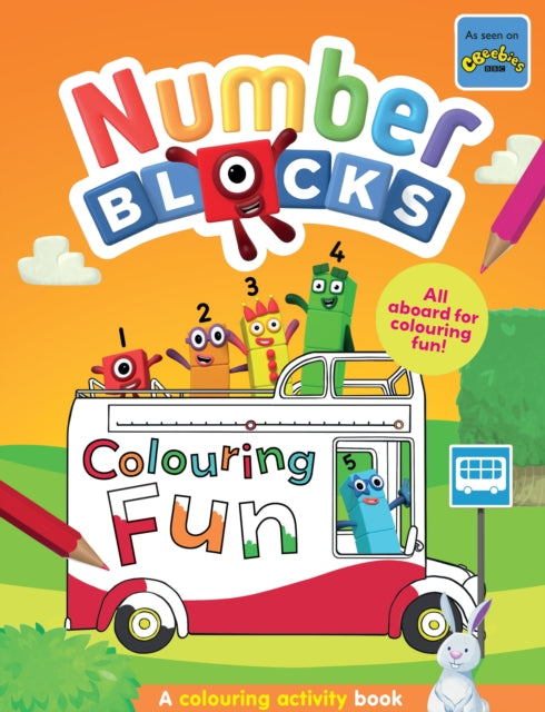 Numberblocks Colouring Fun: A Colouring Activity Book