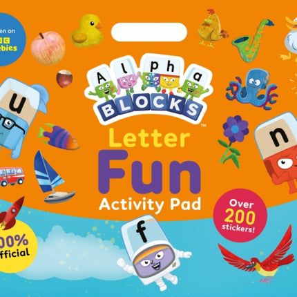 Alphablocks Letter Fun Mini Activity Pad