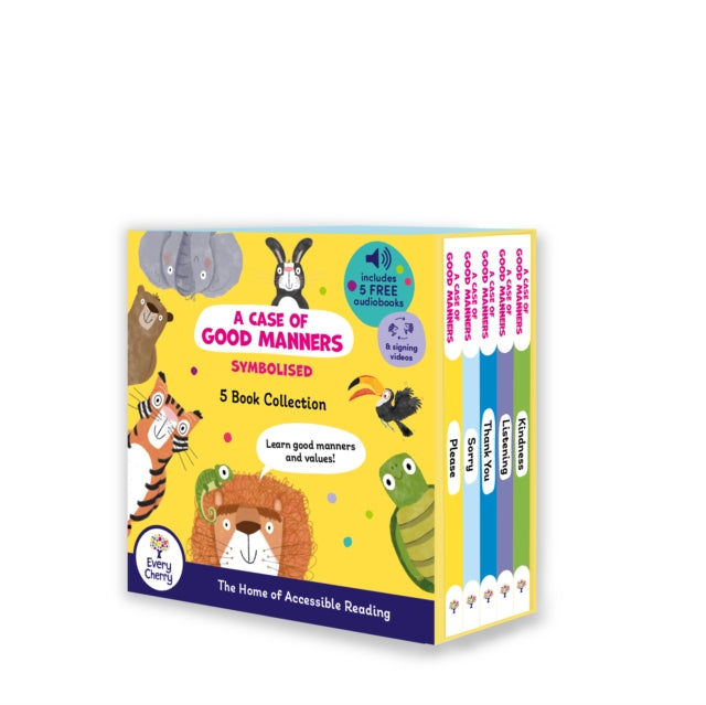 Case of Good Manners Symbolised 5 Book Collection