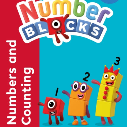 Numberblocks Numbers and Counting Red Level Workbook