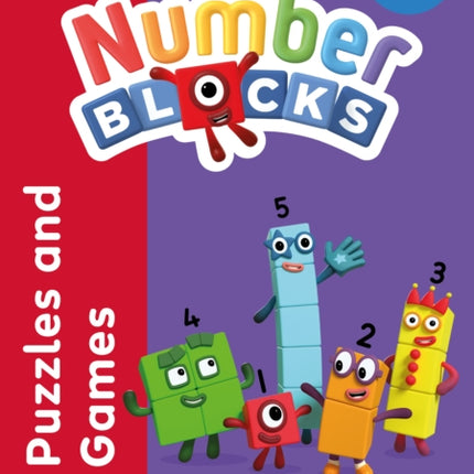 Numberblocks Puzzles and Games Red Level Workbook