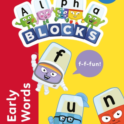 Alphablocks Early Words Red Level Workbook