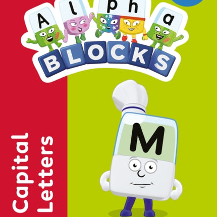 Alphablocks Capital Letters Red Level Workbook