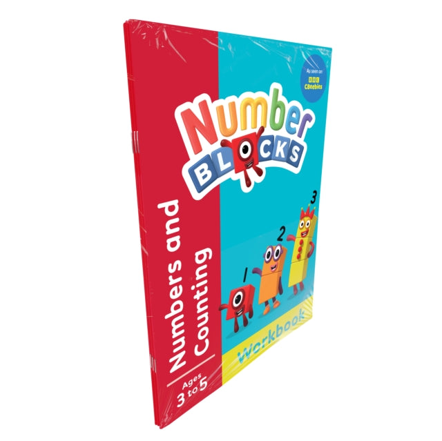 Numberblocks Red Level Workbook Set 3 books