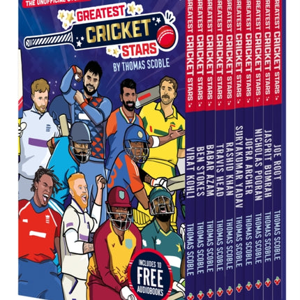 The Greatest Cricket Stars 10 Book Collection