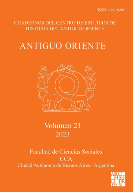 Antiguo Oriente Vol. 21 2023