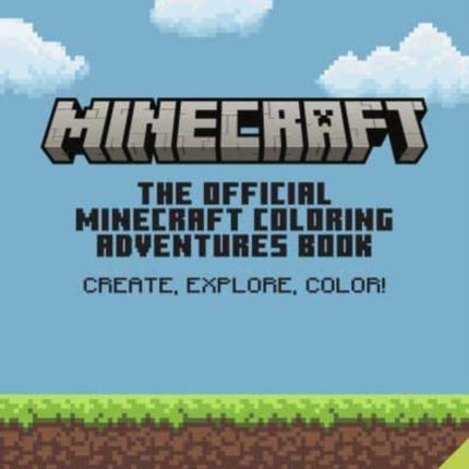 The Official Minecraft Colouring Adventures Book