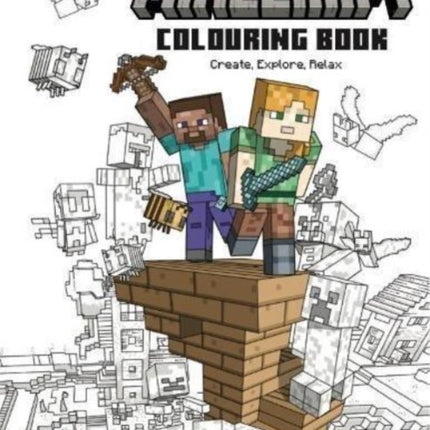 The Official Minecraft Colouring Book