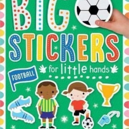 Big Stickers for Little Hands Football